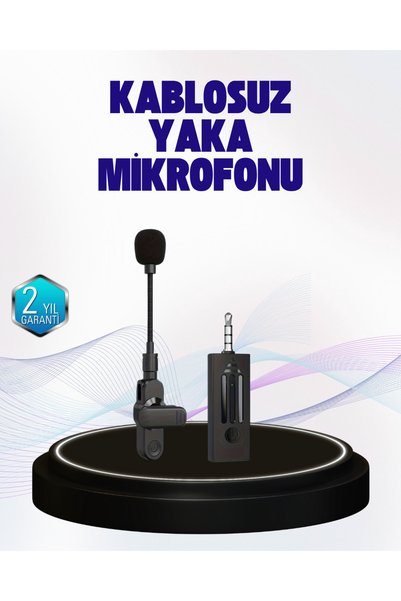 ART3 360 Derece Ses Algılamalı Type C Şarjlı Yaka Mikrofonu