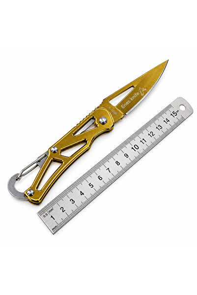 Silyon Askeri Giyim 15 cm Gold Renkli Bıçak Aksesuarı