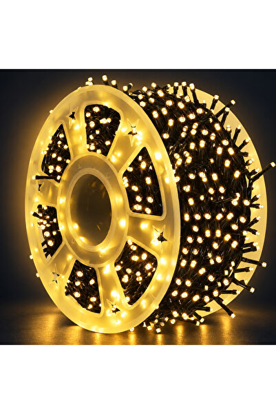 BellFyd 100 METRI - Instalație Interior - Exterior de Crăciun LED tip Rola, 8...