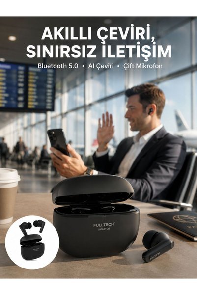 Eco Lounge Gürültü Engelleyici TWS Kulaklık Uzun Pil Ömürlü ve Suya Dayanıklı Yeni Nesil