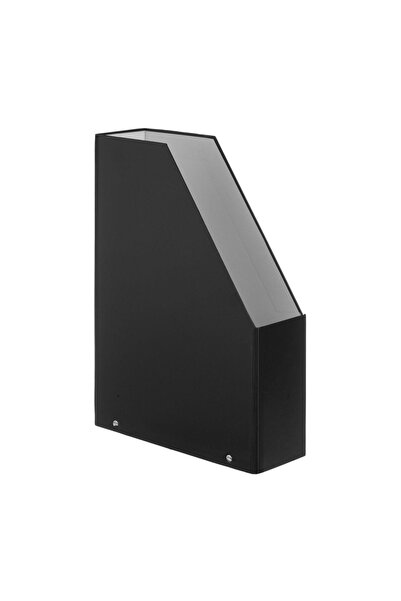 OEM Suport Dosare Negru din Carton cu Husa Metalica pentru Eticheta 23x8x33cm