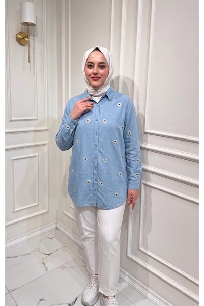 MİANORA Nakışlı Tensel Tunik