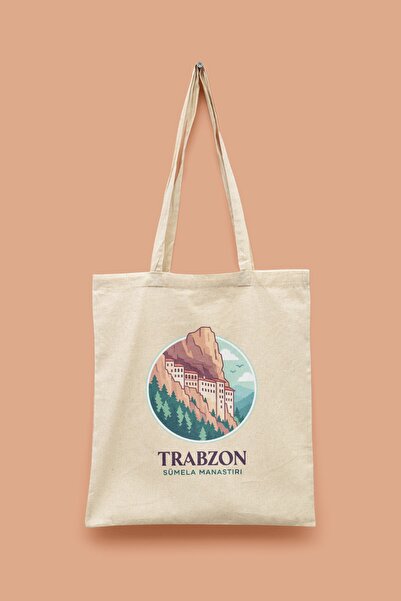 Bi Dünya Haber دير سوميلا - حقيبة حمل مطبوعة من سلسلة تركيبون، تركيا