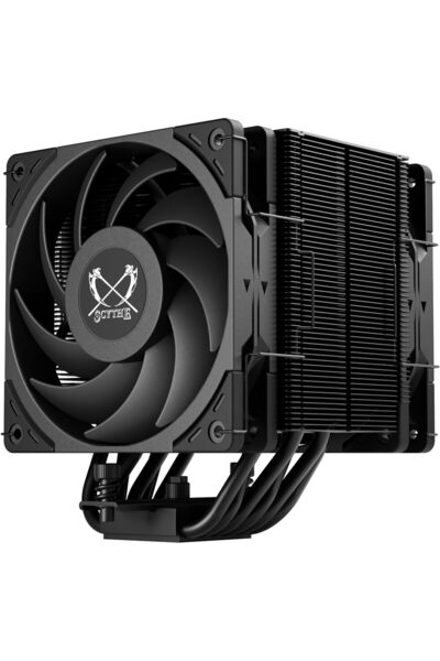 S moda Mugen 6 Dual Fan Black Edition CPU Hava Soğutucu, Intel LGA1700, LGA1151, AMD AM5, AM4 Desteği, 120m