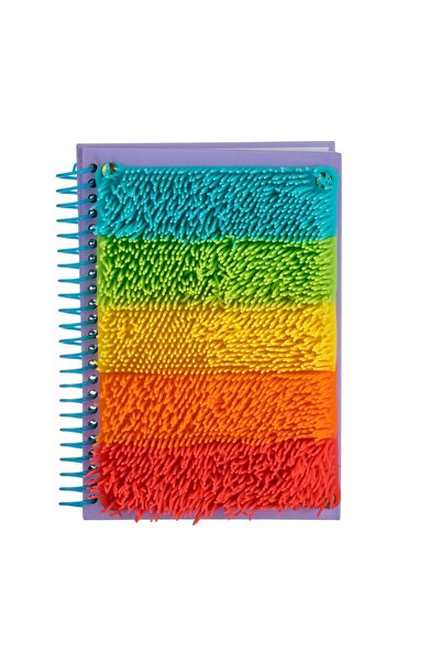 OEM Carnetel Notite A5 cu Spirala Iarba Colorata din Silicon - 80 file