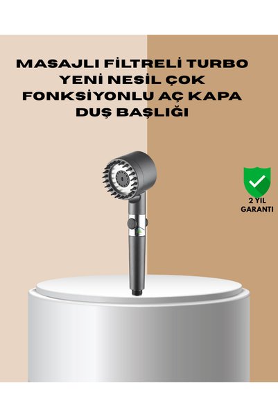 Universal Multifunctional Filtered Shower Head with Massage Effect