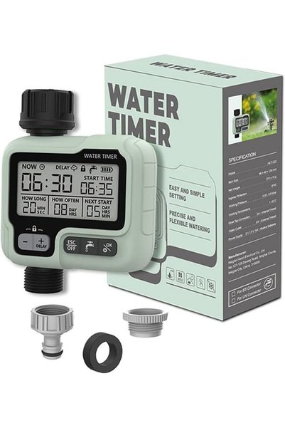 Tazweeq Smart Hose Timer, Automatic Water Timer for Sprinklers & Garden Irrig...