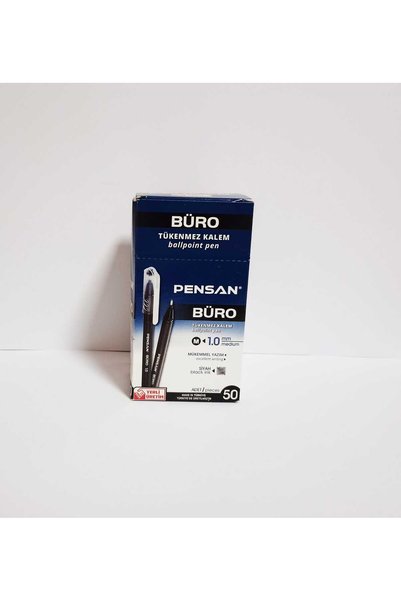 Lisinya Ballpoint Pen Pensan 2270 1mm Black 50 Pcs