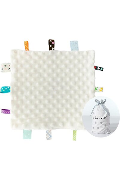 CREVENT 76x100cm Organic Muslin Cotton Baby Blanket for Newborns, Soft Mink B...