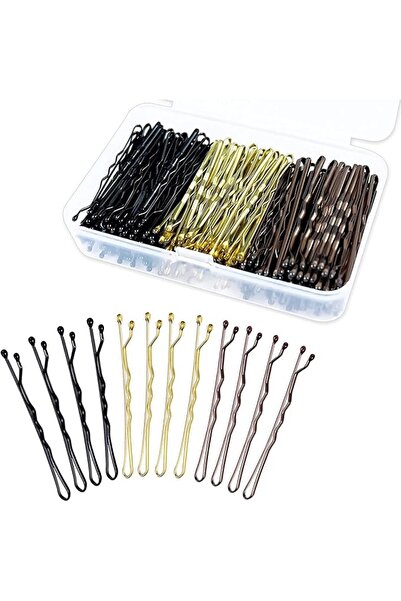 MNODWLOF 150Pcs Bobby Pins Hair Pins Hairpins with Box Wedding Hair Accessori...