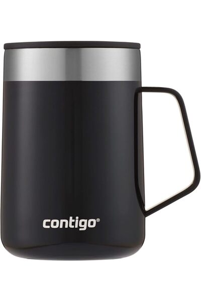 Contigo Streeterville Desk Mug, insulated coffee mug with stainless steel han...