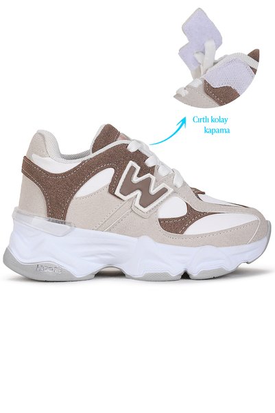 Kiko Kids حذاء رياضي يومي للفتيات من تورا برباط