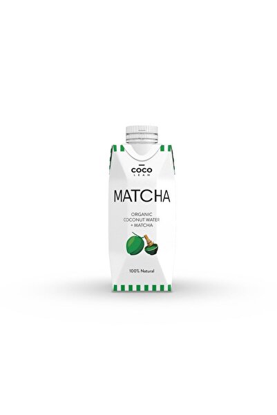 Cocolean Apă de cocos organică cu Matcha 330 ml