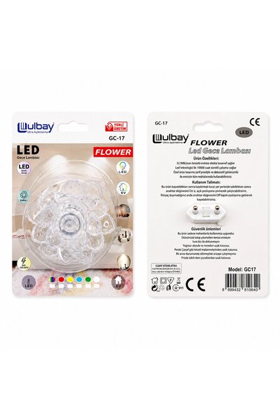 Generic Brand 10 قطع من مصابيح LED الليلية على شكل مخروط GC-17