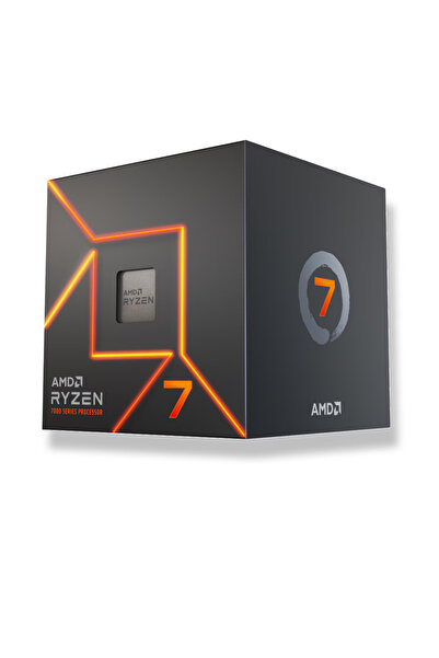 RYZEN 7 7700 40MB 8çekirdekli O/B UHD AM5 65w Kutulu+Fansız