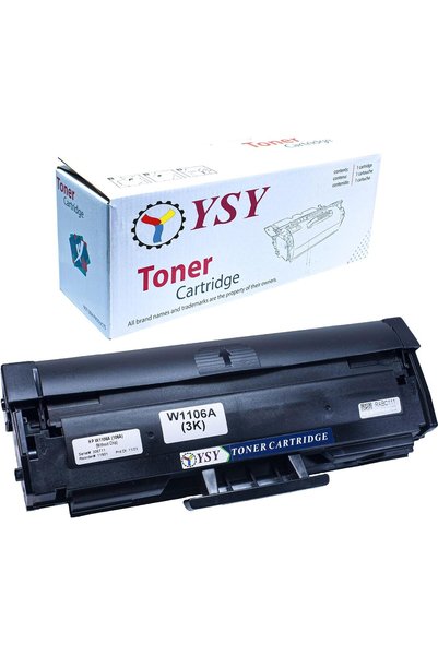 DY 106A W1106A Uyumlu Çipli Muadil Toner - HP Laser 135w 107w 135a 107a 137fnw 138 (5.000 Sayfa / 5K)