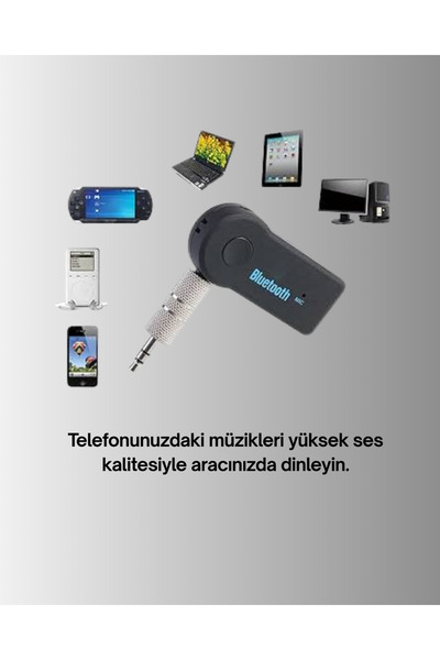 NW NessiWorld In-Car Bluetooth Aux Adapter and Telephone Calling Device