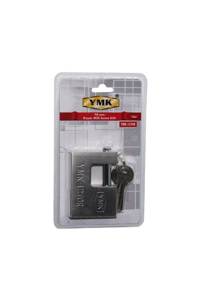 FMA 70mm Gray Sliding Shaft Padlock