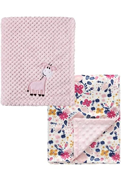CREVENT 76x100cm Organic Muslin Cotton Baby Blanket for Newborns, Soft Mink B...