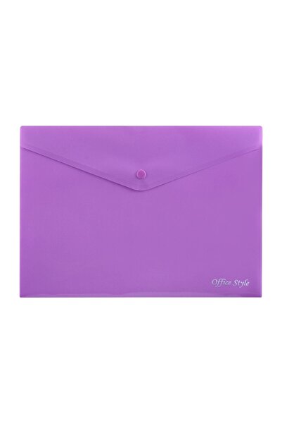OEM Mapa Office Style Lila cu Capsa 33x24cm, pentru pastrare si organizare do...