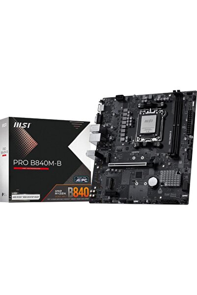 ART3 PRO B840M-B AM5 DDR5 8000MHZ(OC) HDMI,VGA,2X M.2 USB 5 GBS 2.5G LAN MATX