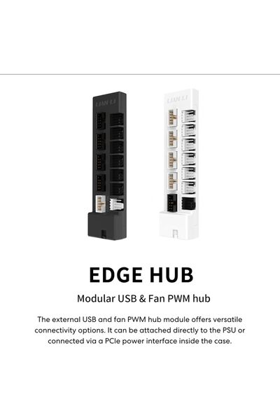 ART3 Evrensel USB ve PWM Fan Hub, Siyah (EG-HUB01B)