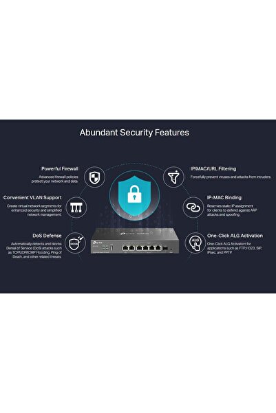 TAKYAKIŞTIR ER707-M2, Omada Multi-Gigabit VPN Router