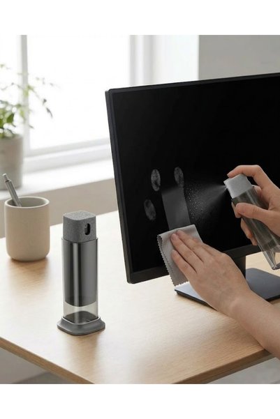 ARNEER Çok Amaçlı Ekran Temizleme Sprey Şişesi Telefon Tablet Bilgisayar Temizleme Kabı