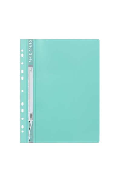 OEM Dosar Plastic Verde Menta A4 cu Sina pentru Biblioraft, arhivare si organ...