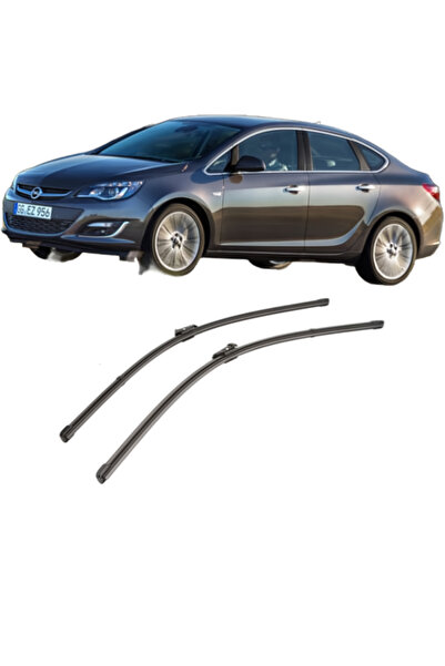 VALEO Set of car wipers OPEL ASTRA J Saloon 2012-2015, for windshield, Silenc...