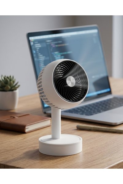 Marsilyan 3 Kademeli USB Şarjlı Sessiz Taşınabilir Mini El Fanı AKL48JD5