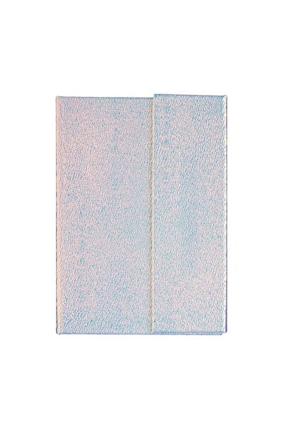 OEM Carnetel Notite A6 Argintiu Irizat cu Capsa Magnetica - 96 file