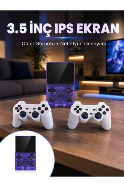 markentegra Taşınabilir Oyun Konsolu Çift Oyuncu Destekli HDMI Çıkışlı
