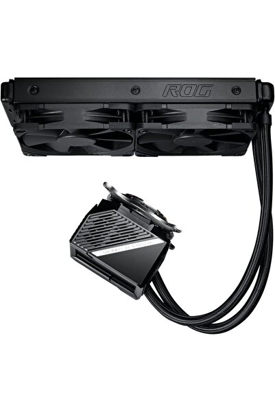 Rog Ryujin II 240 Oled Aura Sync RGB 2X Noctua IPPC 2 Pwm 120 mm Fan Sıvı CPU Soğutucusu