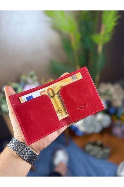 LORİS POLO Élan Hakiki Deri Unisex hediyelik Cüzdan – Güçlü Mıknatıslı, Kart ...