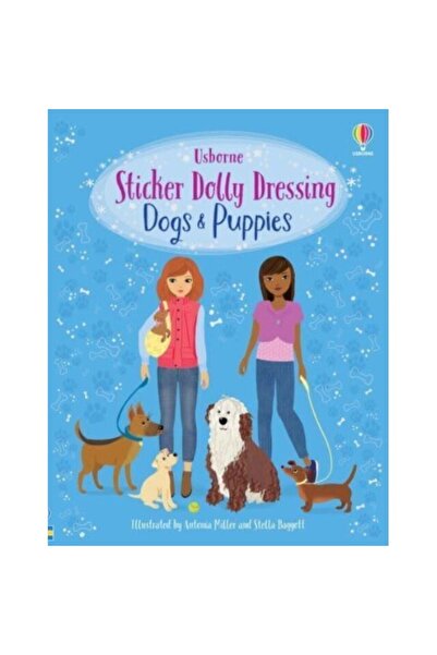 Usborne Publishing Стикер Доли: Обличане на кучета и кученца от Фиона Уат