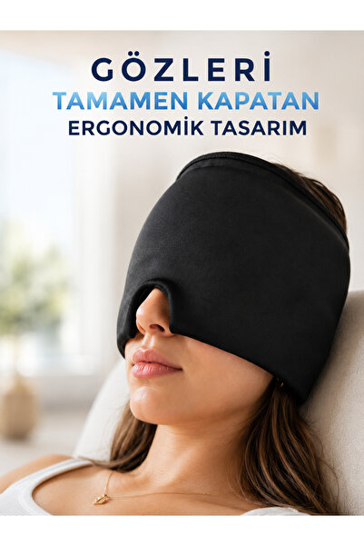 Lisinya Gel Headgear Ergonomic Relaxation Mask with Cold & Hot Compress Feature