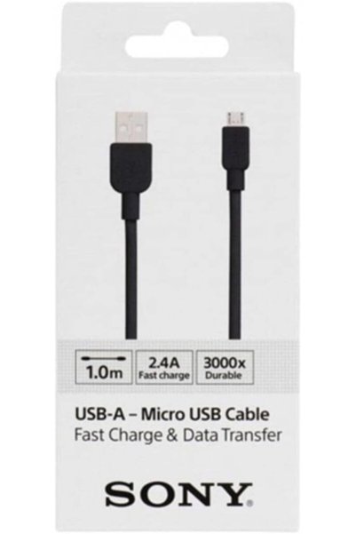 StepCo Cp-Ab100Bbox Mikro Usb Şarj Ve Data Kablosu, Siyah