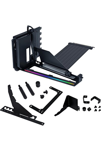 ART3 Dikey GPU için ATX VG4v4 4 yuvalı PC kasası - yükseltici kablosu PCI-E 5,0 x 16 – 200 mm, PCIe 3.0/4