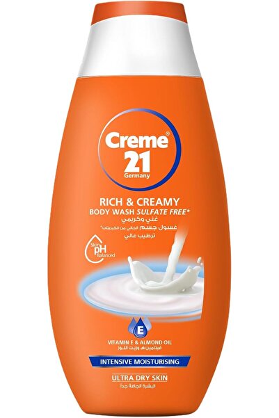 Creme 21 Cream 21 Rich and Creamy Body Wash Sulfate Free 250ml