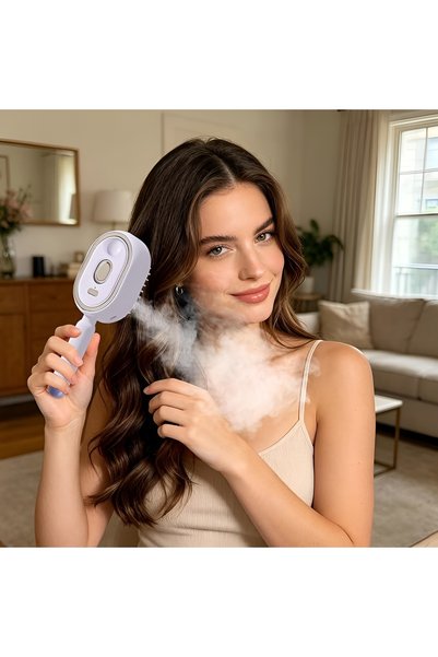 WaveByte Electric Spray Retractable Air Cushion Comb