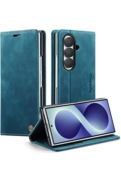 GENERAL Case for Samsung Galaxy S24 FE Case, Premium Leather Flip Wallet with...