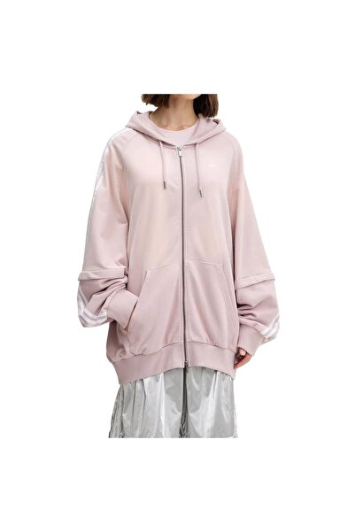 adidas Γυναικείο Φούτερ Oversized με Κουκούλα XS