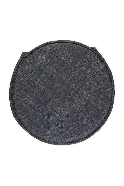 OEM Pernă scaun Rotunda neagră 38cm – confort suplimentar fără să schimbi sca...