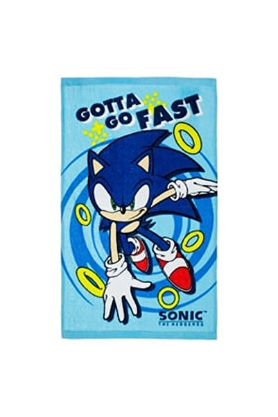 OEM Памук кърпа за лице Sonic Blue за момчета 30x50 см