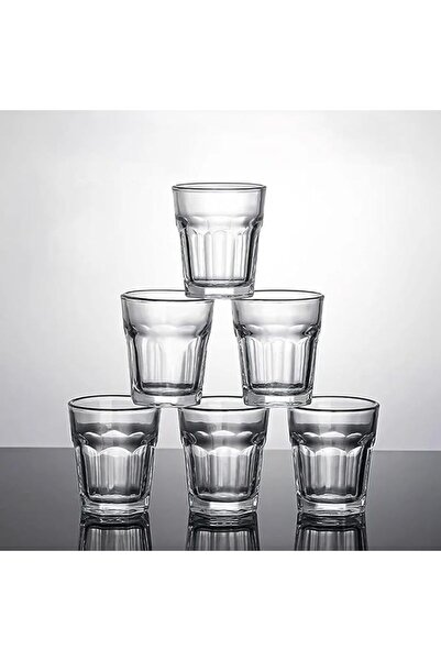 Generic طقم أكواب شوت (6 قطع) سعة 45 مل - كؤوس للعصير والشاي، أكواب تقديم صغي...