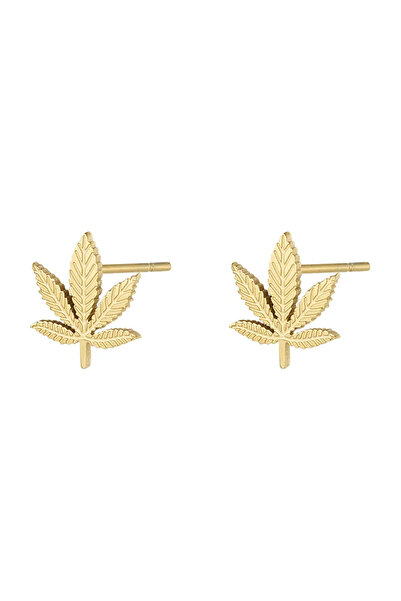 OEM Cercei Canna Bliss, din oțel inoxidabil, cu leaf