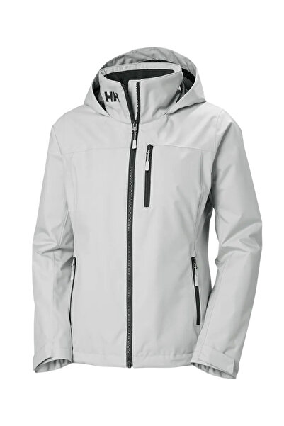Helly Hansen Γυναικείο Crew Hooded Midlayer Sailing Μπουφάν 2.0 Γκρι 34447-GREY
