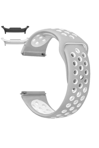 VD VERY DREAM Silicone strap compatible with Samsung Galaxy Watch9 44mm, Whit...