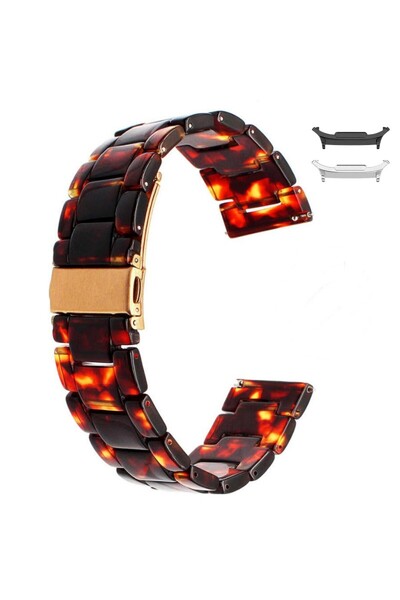 VD VERY DREAM Πολυμερές λουράκι συμβατό με Samsung Galaxy Watch8 44mm, Dark Fire